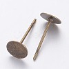 Stud Earring Settings X-KK-C2896-AB-1-2