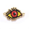 MIYUKI & TOHO Handmade Japanese Seed Beads Links SEED-A029-BL02-2