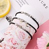 Cowhide Leather Cord Bracelet Making X-AJEW-JB00016-03-5