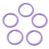 Spray Painted Iron Split Key Rings X-KEYC-S255-003-3