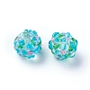 Handmade Bumpy Lampwork Beads LAMP-E021-07A-2
