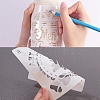 16 Sheets 16 Style PET Drawing Stencil DIY-SZ0003-80-7
