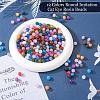 360Pcs 12 Colros Round Imitation Cat Eye Resin Beads OACR-TA0001-12-17