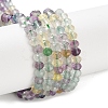 Natural Fluorite Beads Strands G-N342-23-2