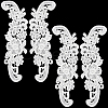 Sew on Flower Appliques PATC-WH0005-46B-7
