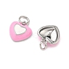 Brass Enamel Pendants KK-B170-01P-04-2