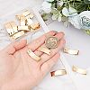 SUPERFINDINGS 20Pcs Brass Charms KK-FH0002-54-3