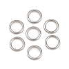 304 Stainless Steel Closed Jump Rings STAS-G393-06P-08-1