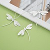Brass Dragonfly Pendants KK-BB11606-5