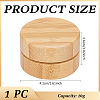 10G Bamboo & Aluminum Cream Jar CON-WH0112-016A-2