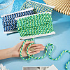 60M 3 Colors 3-Ply Twisted Macrame Polyester Cord OCOR-TA0003-48C-6