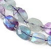 Electroplated Natural Colorful Fluorite Beads Strands G-G182-C04-01-4