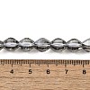 Electroplate Glass Beads Strands EGLA-L045-H-PL01-4