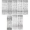 Stainless Steel Nail Art Stamping Plates MRMJ-X0029-11-2