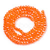 Electroplate Glass Beads Strands EGLA-A034-T2mm-A23-2