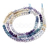 Natural Fluorite Beads Strands G-H266-31B-3