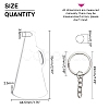 DIY Keychain Making DIY-BC0010-82P-2