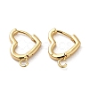 Brass Hoop Earrings Finding KK-M262-1B-G-1