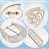 Belt Zinc Alloy Buckle Sets FIND-GF0009-33-6