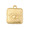 Brass Pendants KK-G423-06G-1