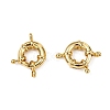 Rack Plating Brass Spring Ring Clasps X-KK-D399-A-G-NF-5