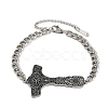 304 Stainless Steel Enamel Link Bracelets LS-BJEW-P356-01A-P-4