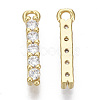 Brass Micro Pave Cubic Zirconia Charms X-KK-T060-05-I-G-NF-3