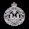 Frame Metal Cutting Dies Stencils DIY-O006-12-1