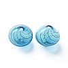 Transparent Handmade Blown Glass Globe Beads GLAA-T012-45-2