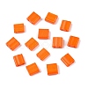 2-Hole Baking Paint Glass Seed Beads SEED-S023-17C-27-1