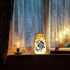 PVC Lamp Film for DIY Colorful Light Hanging Lamp Frosted Glass Jar DIY-WH0505-003-5