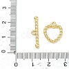 Brass Toggle Clasps KK-CBA42CA-01D-G-4