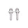 Tibetan Style Alloy Pendants TIBE-S108-108T-AS-RS-1
