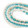 6 Styles Synthetic Turquoise Beads Strands Sets TURQ-GO0001-01-1