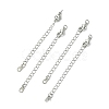 SHEGRACE Brass Curb Chain Extender XGR0149P-164P-1