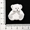 Bear Silicone Focal Beads SIL-D008-01B-3