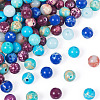 180Pcs 6 Styles Dyed Natural & Synthetic Imperial Jasper Beads Strands G-TA0002-41-2