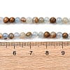 Natural Blue Calcite Beads Strands G-K427-A01-4mm-5