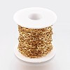 Ion Plating(IP) Handmade 304 Stainless Steel Cable Chains STAS-P200-27G-2