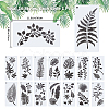 16Pcs 16 Styles PET Plastic Drawing Painting Stencils Templates DIY-WH0401-45-2