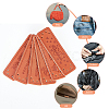 48Pcs 6 Styles PU Leather Labels DIY-WR0003-31-4