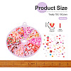 70G 10 Styles Handmade Polymer Clay Sprinkles Mix CLAY-SW0001-03A-4