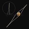 Iron Big Eye Beading Needles TOOL-R095-02-2