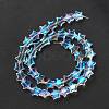 Transparent Glass Beads Strand GLAA-K057-01K-3