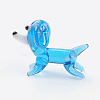 Handmade Lampwork Puppy Home Display Decorations LAMP-J084-24-3
