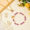 50 Sets Alloy Ring Toggle Clasps FIND-DC0002-77-6