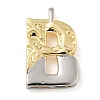 Brass Pendants PALLOY-S036-01G-B-1