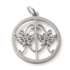 Non-Tarnish 304 Stainless Steel Pendants STAS-C086-05J-P-1