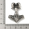 Viking 316 Surgical Stainless Steel Pendants STAS-Z073-91AS-3