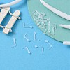 Acrylic L-Shaped Nose Ring AJEW-YW0001-06A-5